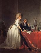 Jacques-Louis David Antoine-Laurent Lavoisier and His Wife Germany oil painting artist